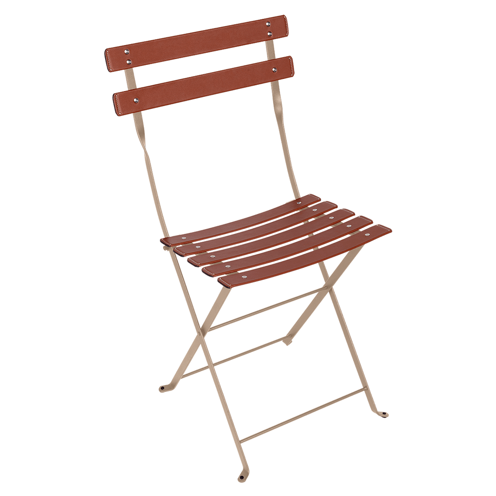 Chaise en cuir BISTRO