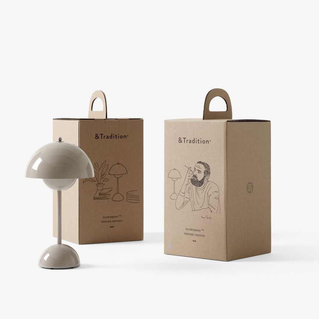 &Tradition Flowerpot VP9 Portable Lamp