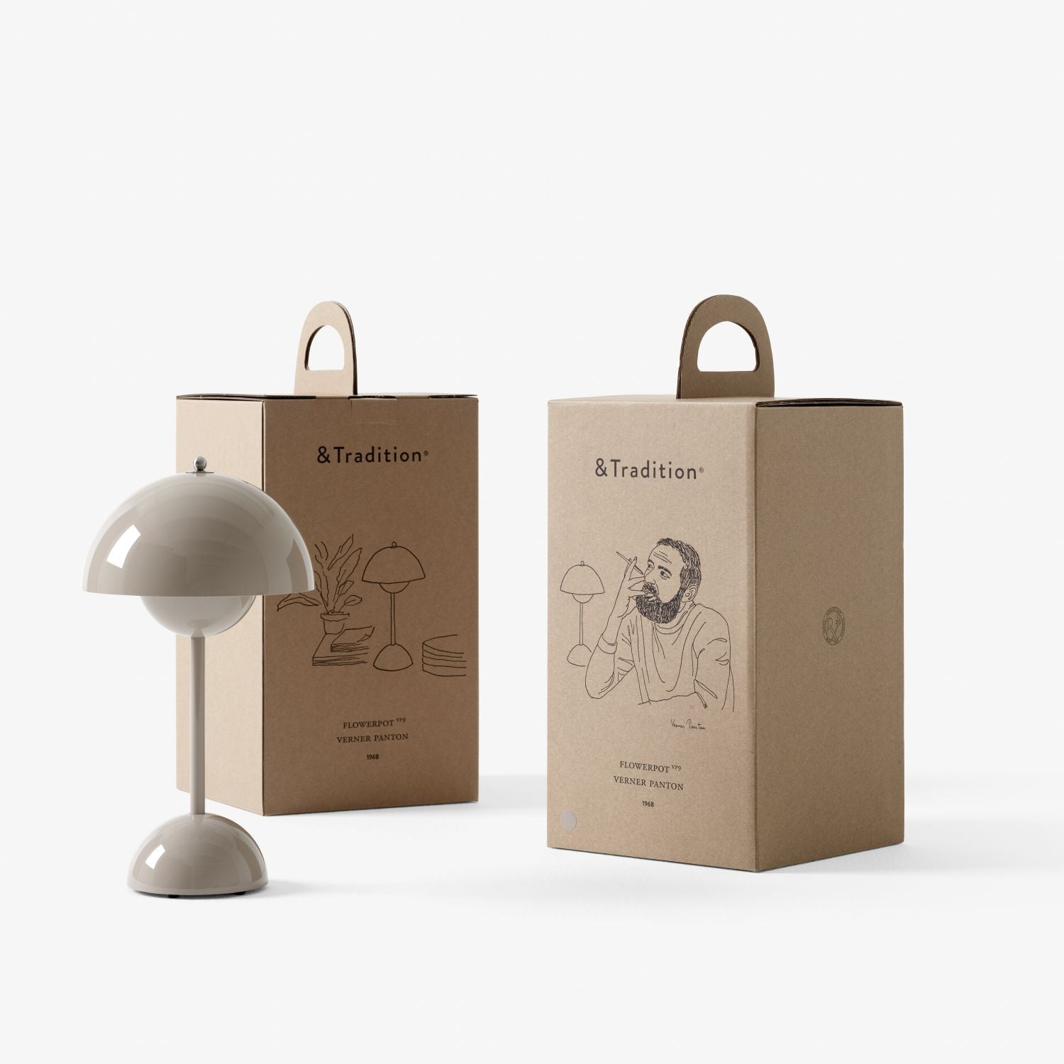 &Tradition Flowerpot VP9 Portable Lamp